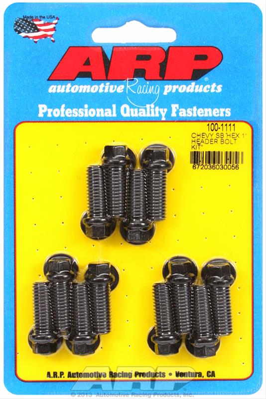 ARP ARP SB Chevy hex header bolt kit (100-1111) SR