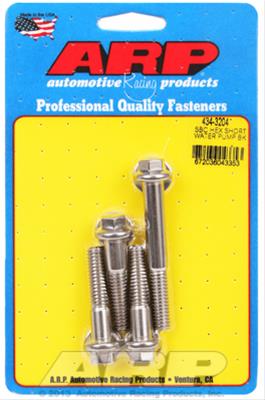 ARP ARP SB Chevy hex short water pump bolt kit (434-3204) SR