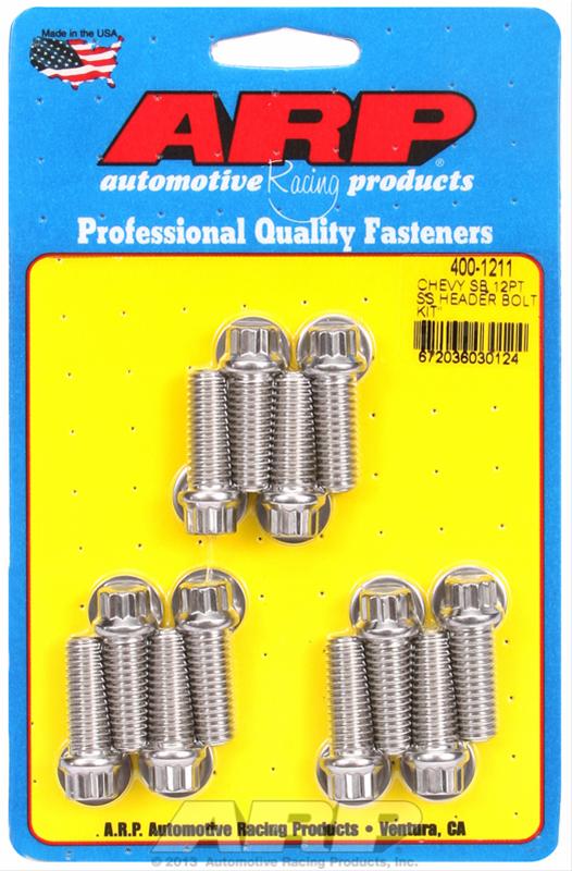 ARP ARP SB Chevy SS 12pt header bolt kit (400-1211) SR
