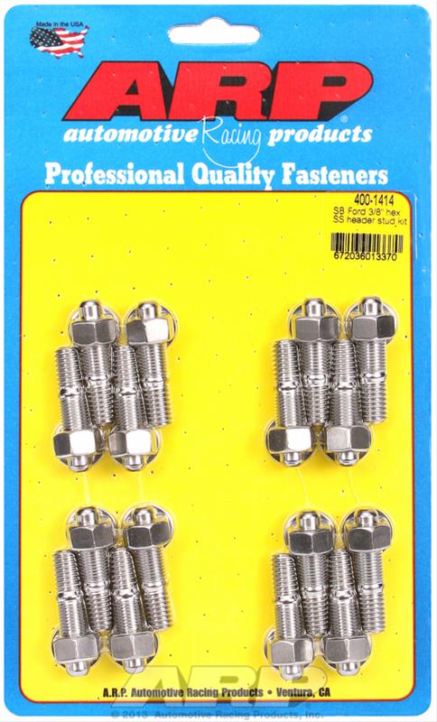 ARP ARP SB Ford 3/8" hex SS header stud kit (400-1414) SR