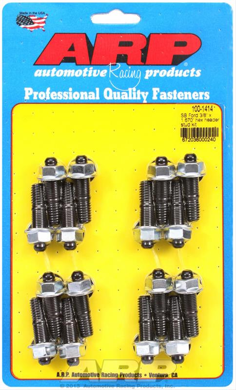 ARP ARP SB Ford 3/8 x 1.670" hex header stud kit (100-1414) SR