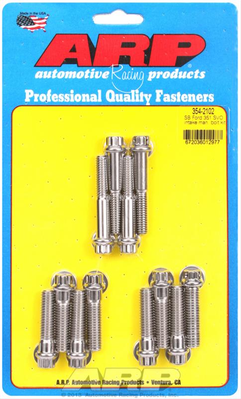 ARP ARP SB Ford 351 SVO intake manifold bolt kit (354-2102) SR