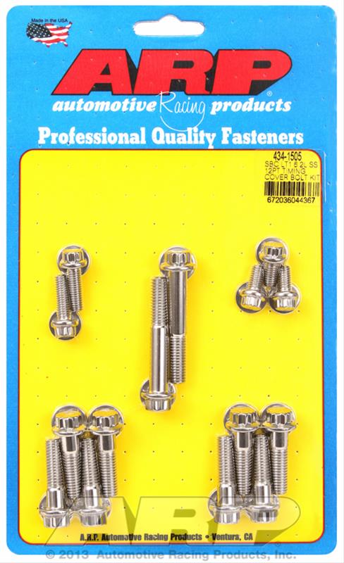 ARP ARP SBC LT1 6.2L SS 12pt timing cover bolt kit (434-1505) SR