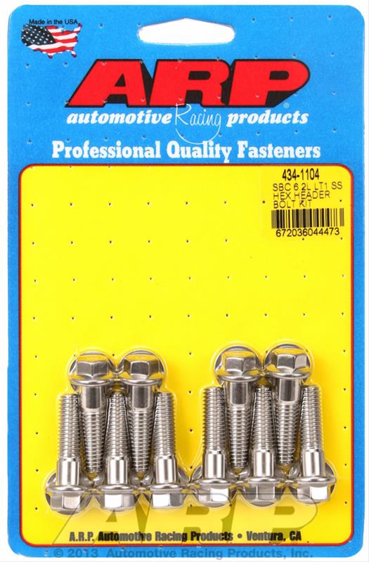 ARP ARP SBC LT1 6.2L SS hex header bolt kit (434-1104) SR