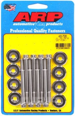 ARP Suit GM LS Series ARP fasteners Valve Cover Bolt Kit, 12-Point Stainless AR400-7530 SR