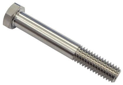 ASTRO 3/8-16 UNC x 2.500" UHL, Hex Head, 1" Thread Length, Each Astro Titanium Titanium Bolt AST-4625 SR