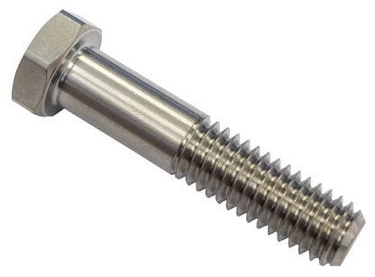ASTRO 3/8-24 UNF x 1.750" UHL, Hex Head, 1" Thread Length, Each Astro Titanium Titanium Bolt AST-5617 SR