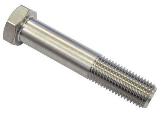 ASTRO 7/16-20 UNF x 2.250" UHL, Hex Head, 1" Thread Length, Each Astro Titanium Titanium Bolt AST-5722 SR