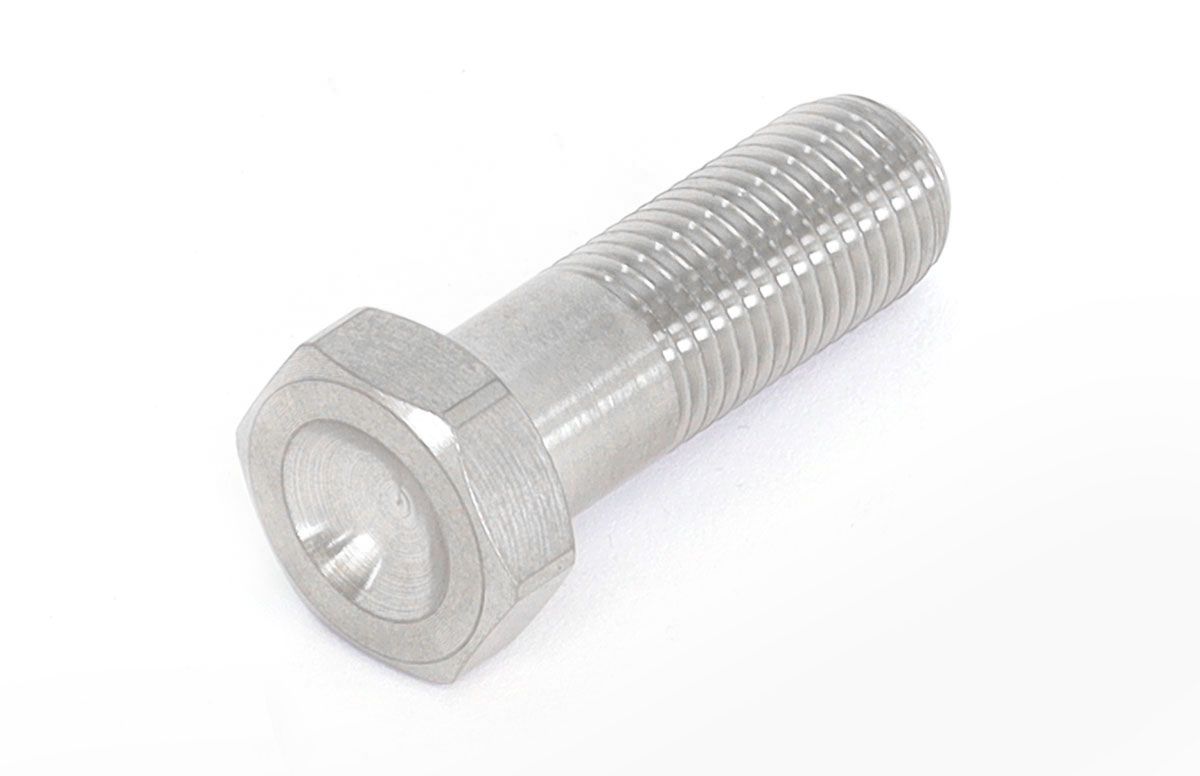 ASTRO Astro Titanium Ti Bolt 3/8"-24 x 1-1/8" Hex Head 7/8" UNF Thread AST-5611 SR