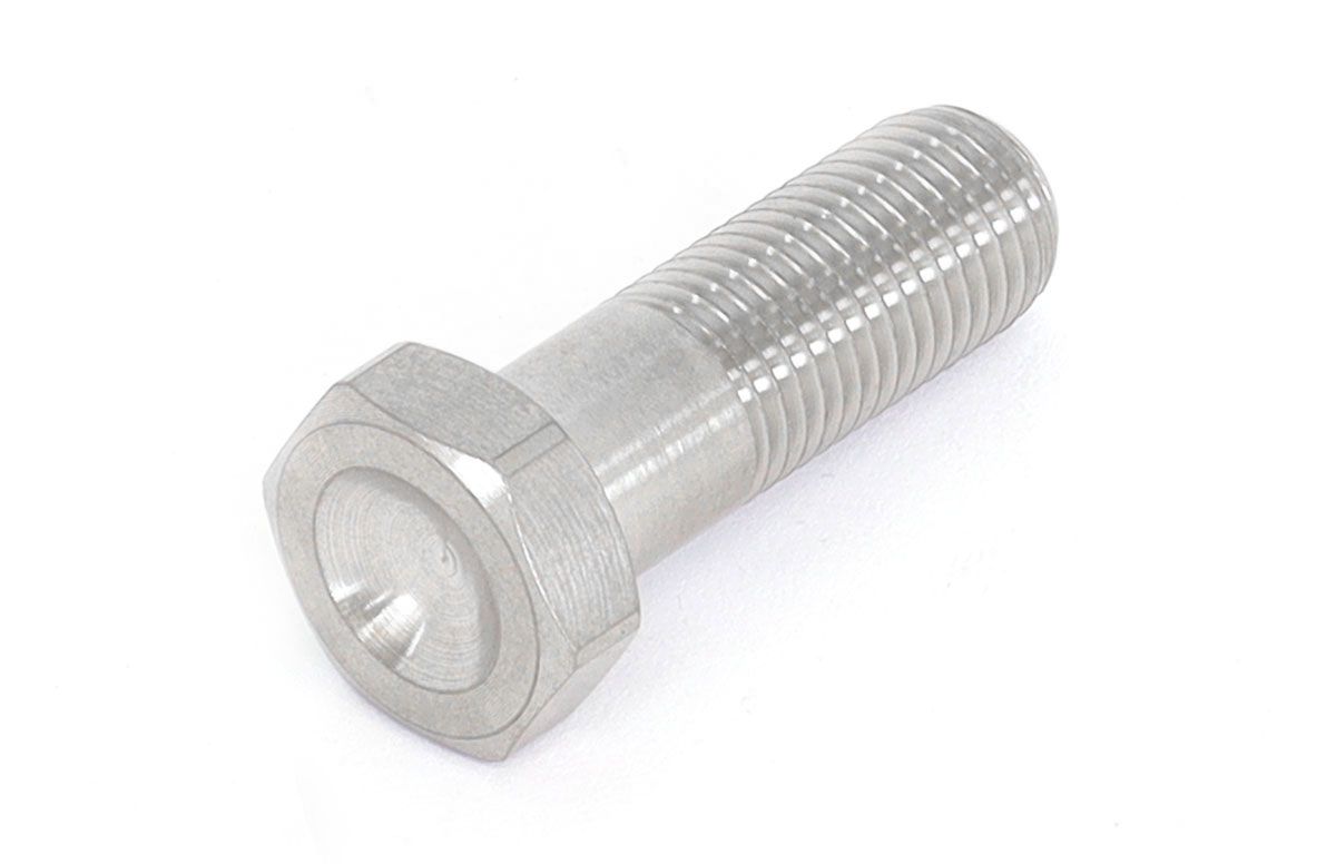 ASTRO Astro Titanium Ti Bolt 7/16"-20 x 1-1/8" Hex Head 9/16" UNF Thread AST-5711 SR