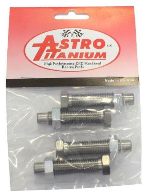 ASTRO Suit Torsion Stop With Aluminium Jam Nuts (4 Pack) Astro Titanium Titanium Bolt AST-5719B-K SR