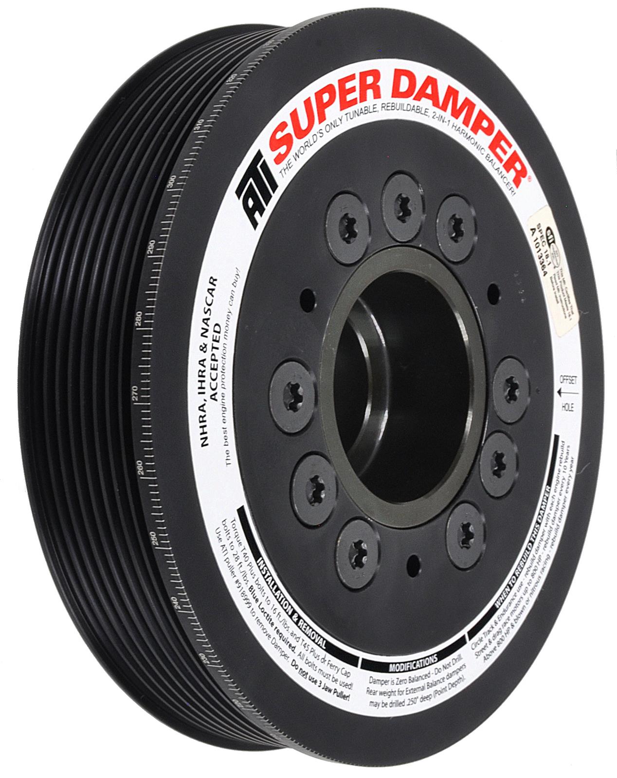 ATI Super Damper Serpentine Series Harmonic Balancers ATI918620UN