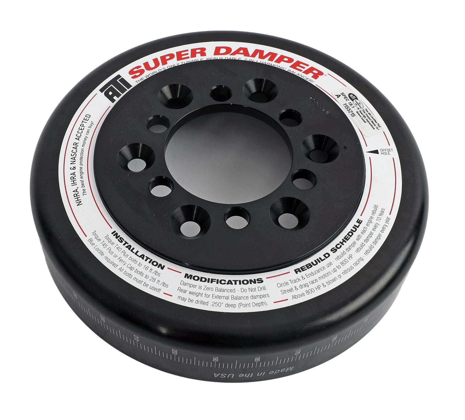 ATI Performance Products ATI Performance Products Harmonic Balancer Components ATI916612 SR