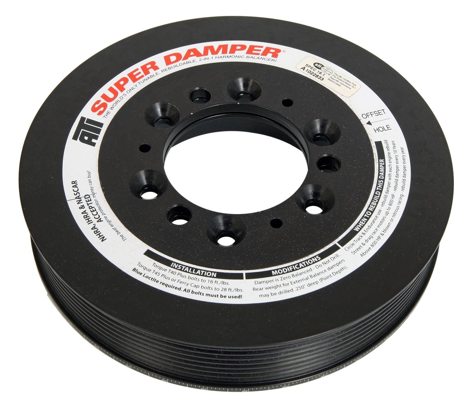 ATI Performance Products ATI Performance Products Harmonic Balancer Components ATI917139 SR
