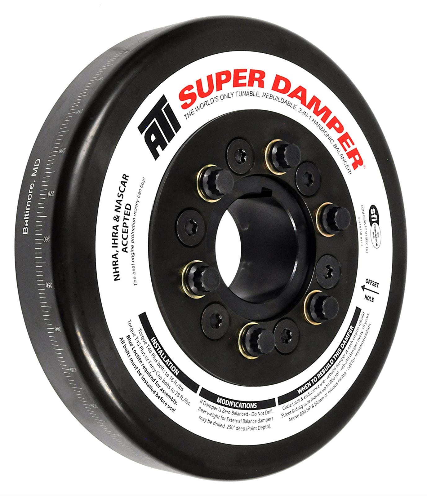 ATI Performance Products ATI Super Damper Diesel Harmonic Balancers ATI917364 SR