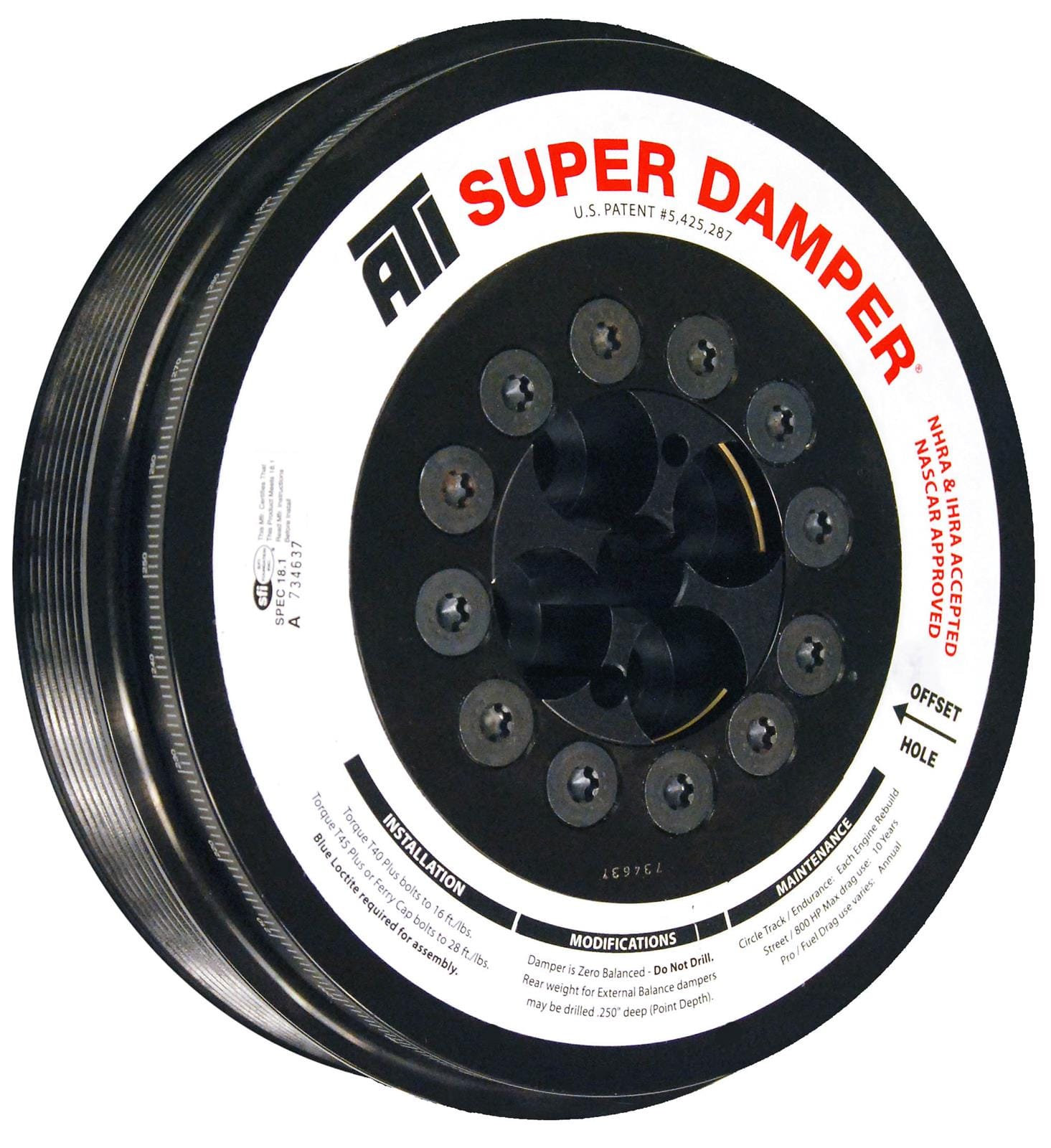 ATI Performance Products ATI Super Damper Diesel Harmonic Balancers ATI917374 SR