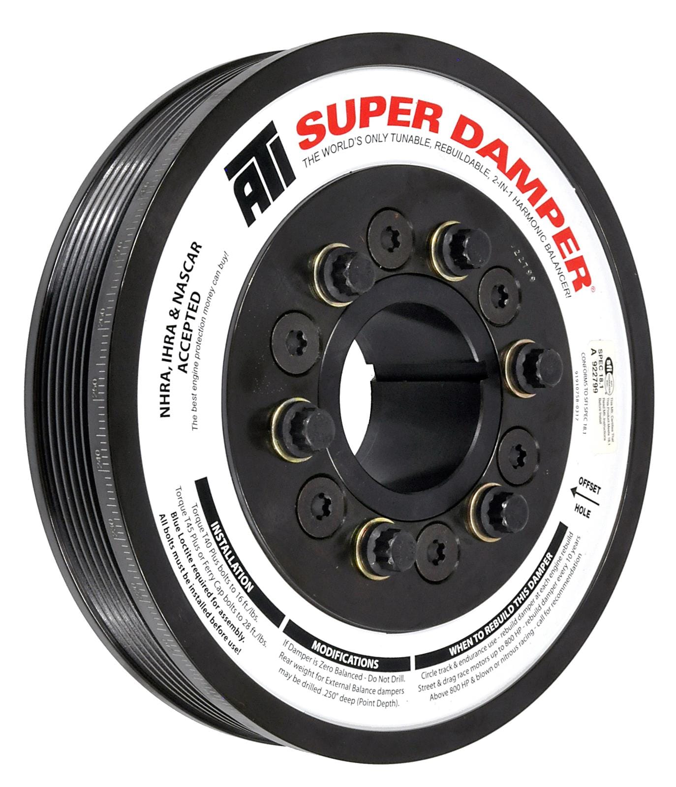 ATI Performance Products ATI Super Damper Diesel Harmonic Balancers ATI917376 SR