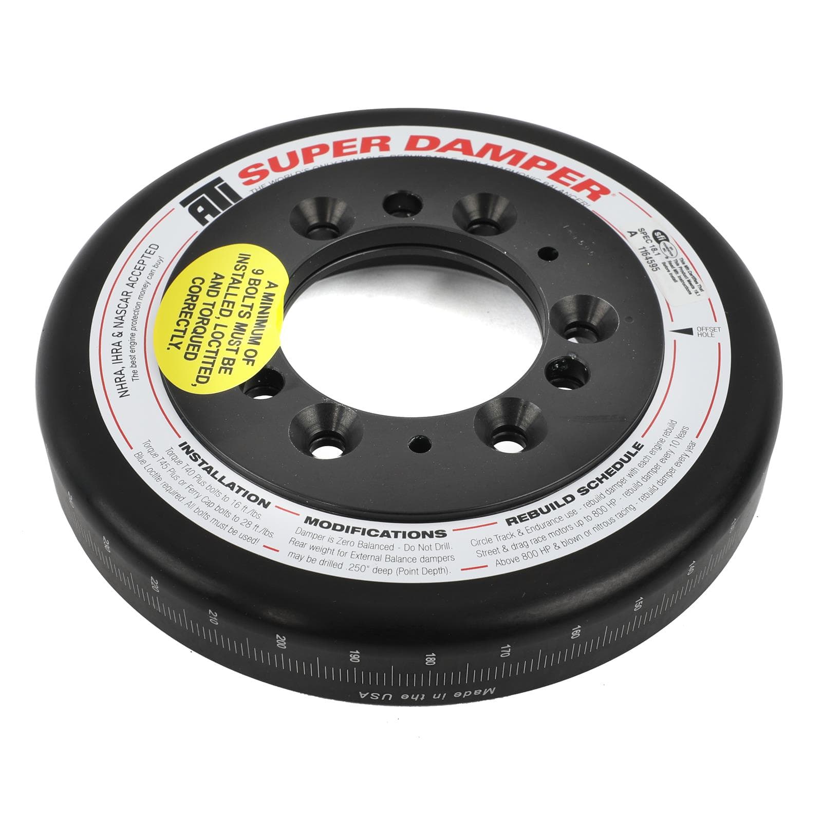 ATI Performance Products ATI Super Damper Harmonic Balancer Shells ATI917020 SR