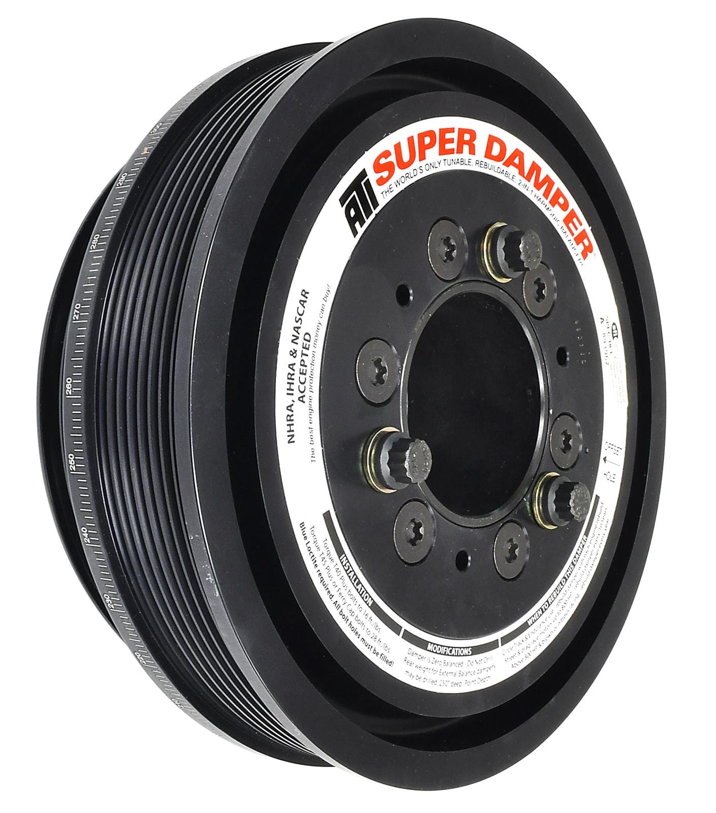 ATI Performance Products ATI Super Damper Serpentine Series Harmonic Balancers ATI918053 SR