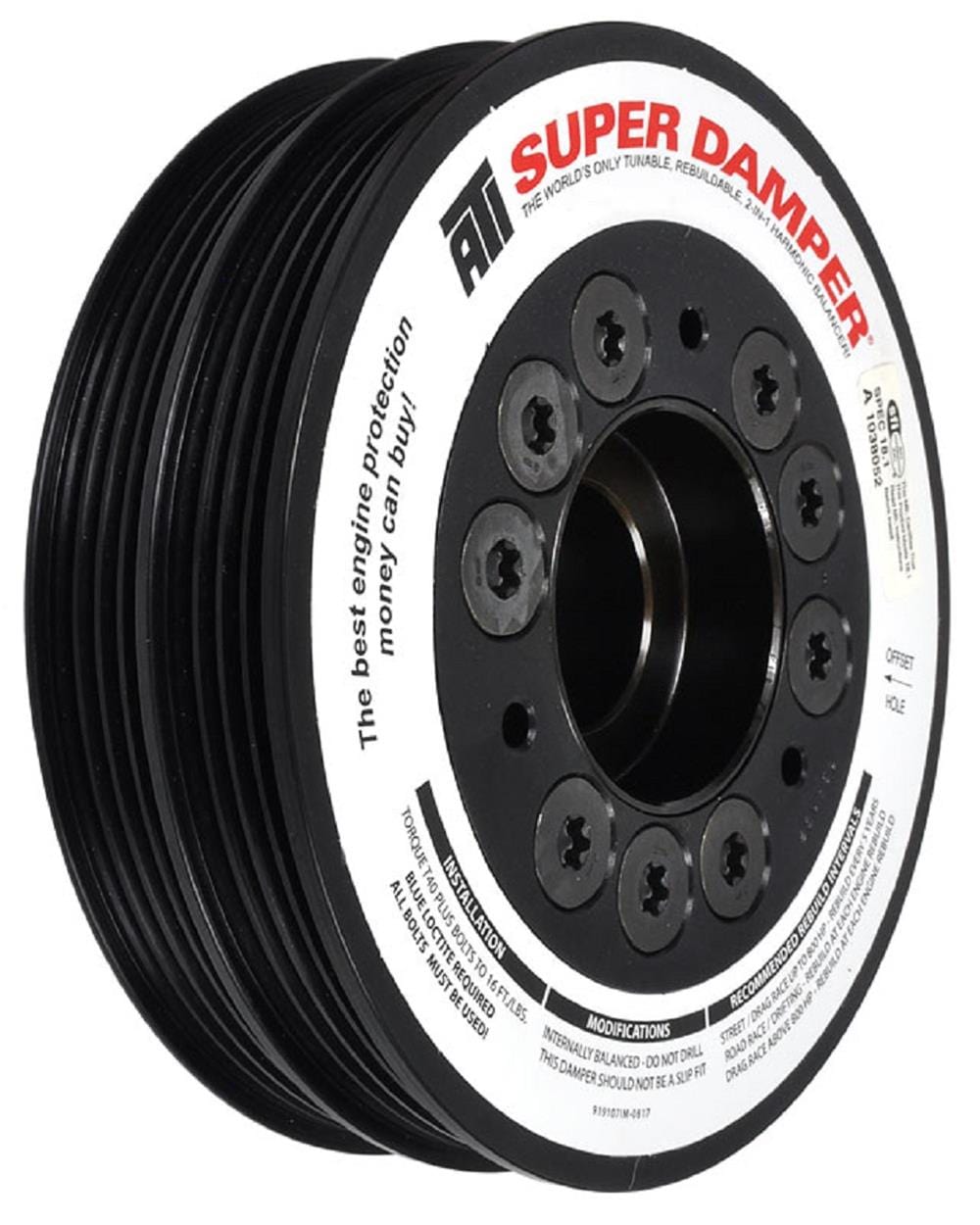 ATI Performance Products ATI Super Damper Serpentine Series Harmonic Balancers ATI918529 SR
