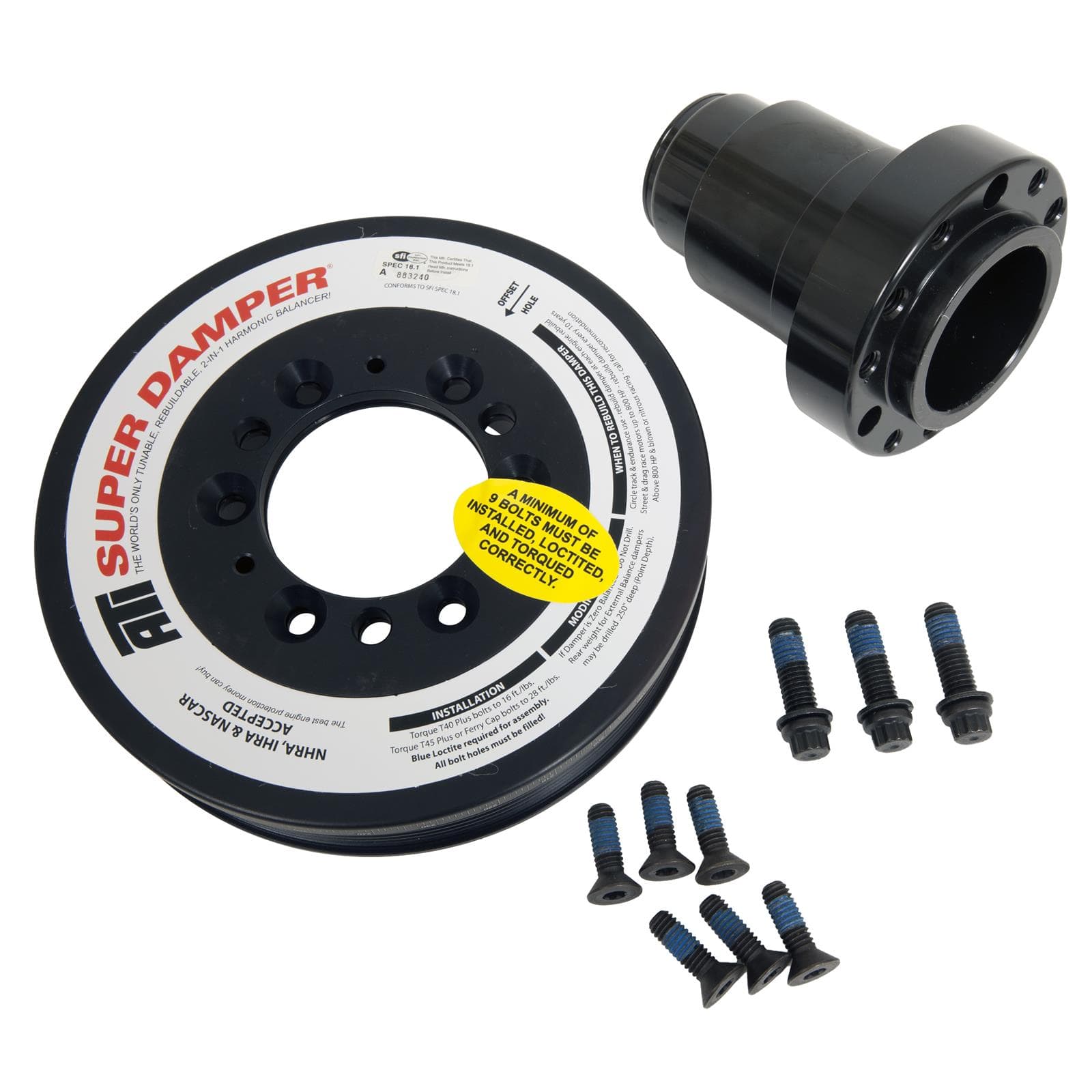 ATI Performance Products ATI Super Damper Serpentine Series Harmonic Balancers ATI918644 SR