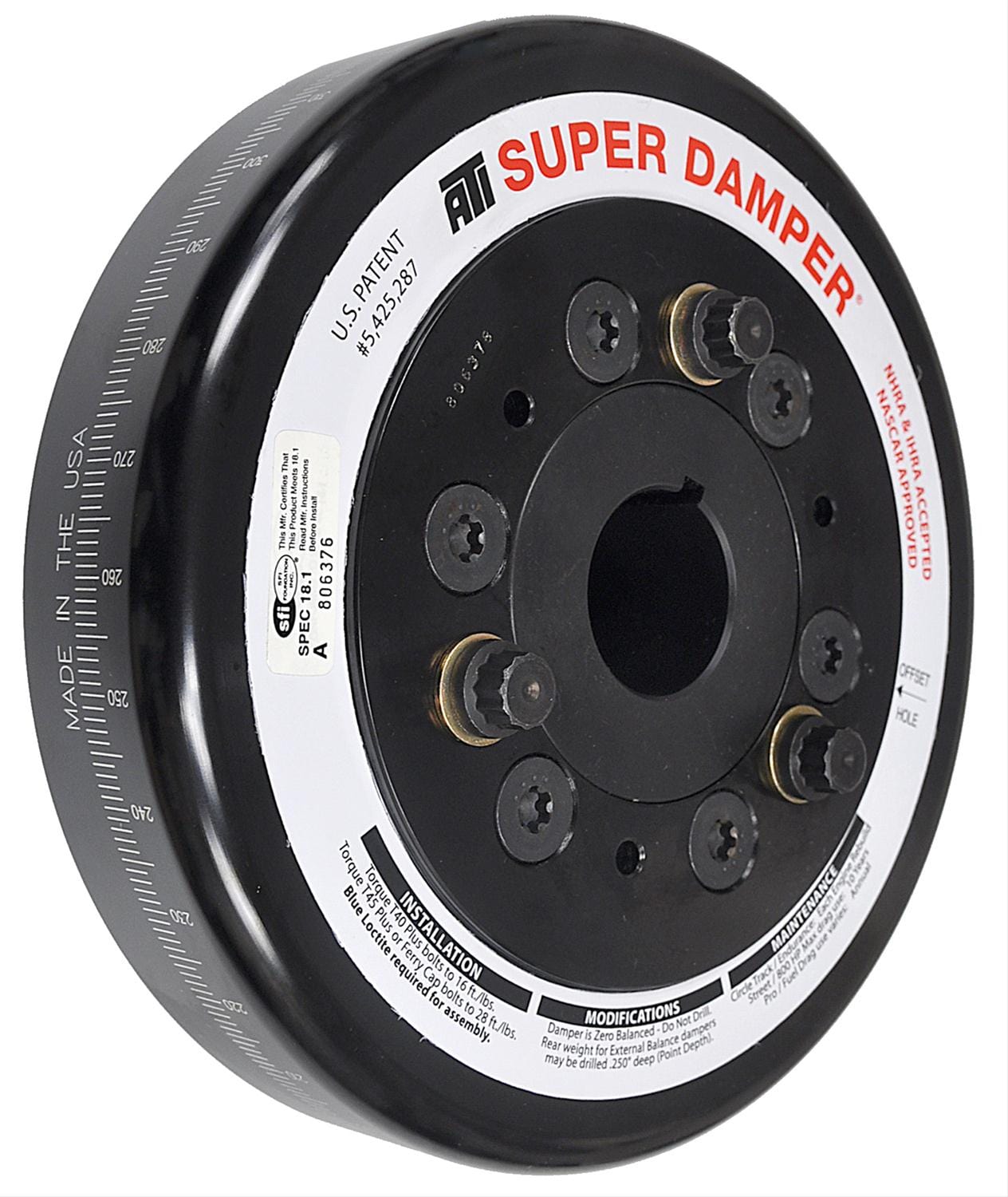 ATI Performance Products ATI Super Damper Standard Harmonic Balancers ATI917780 SR