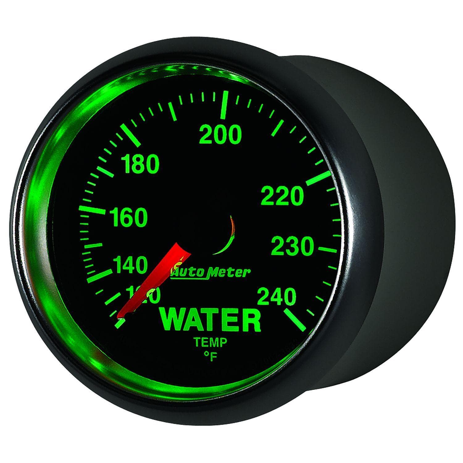 AUTOMETER 2-1/16", In-Dash, Full Sweep Mechanical, 120-240°F Auto Meter GS Series Water Temperature Gauge AU3832 SR