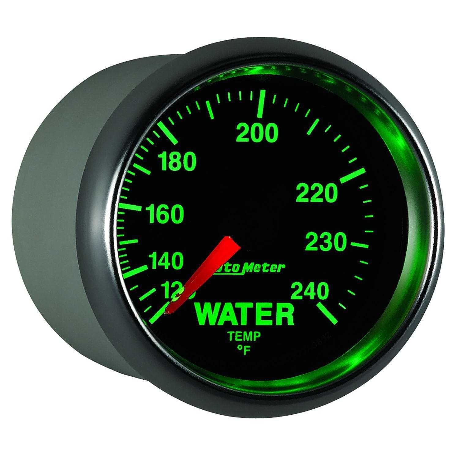 AUTOMETER 2-1/16", In-Dash, Full Sweep Mechanical, 120-240°F Auto Meter GS Series Water Temperature Gauge AU3832 SR