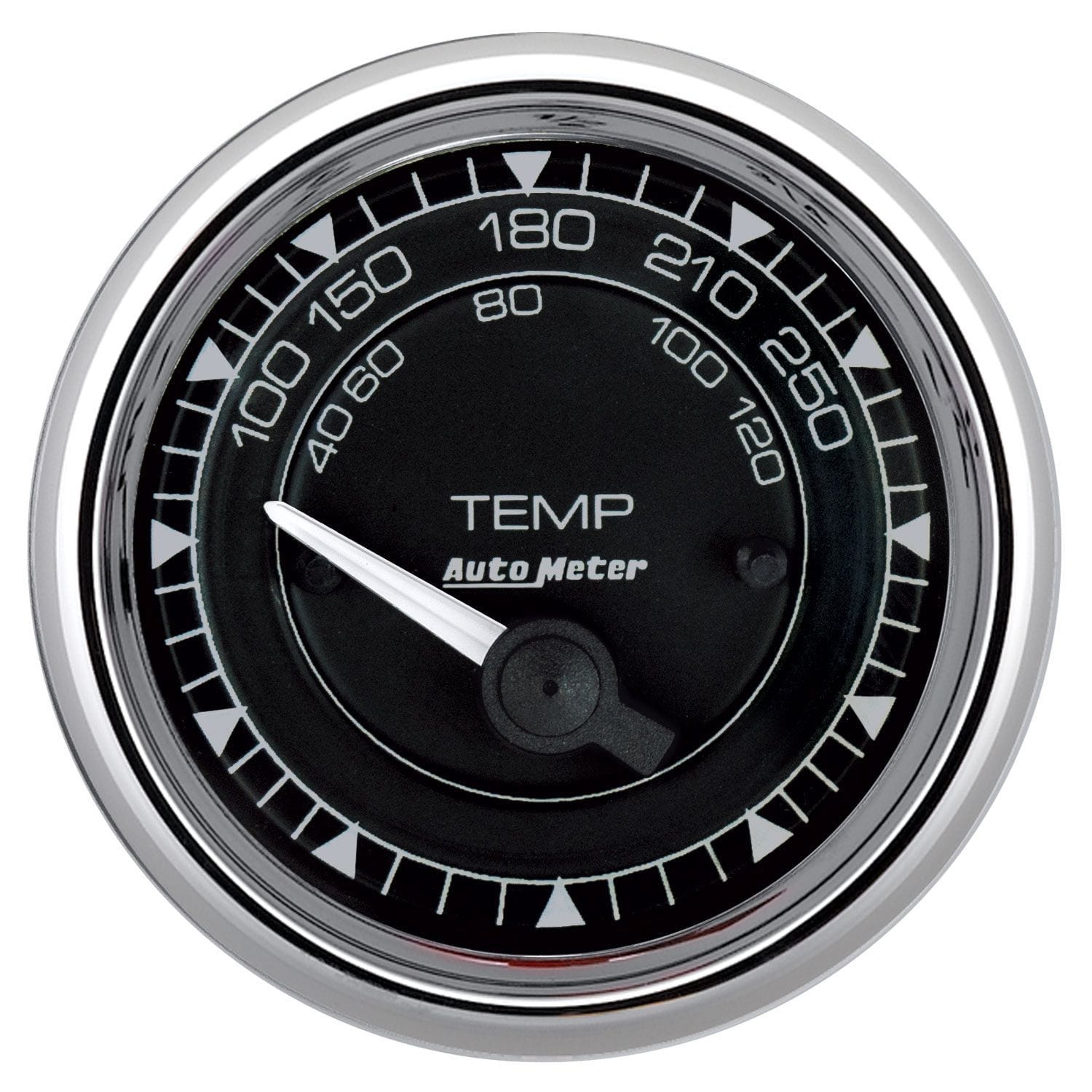Autometer Autometer Autometer Chrono Chrome Series Water Temperature Gauge (AU9737) SR