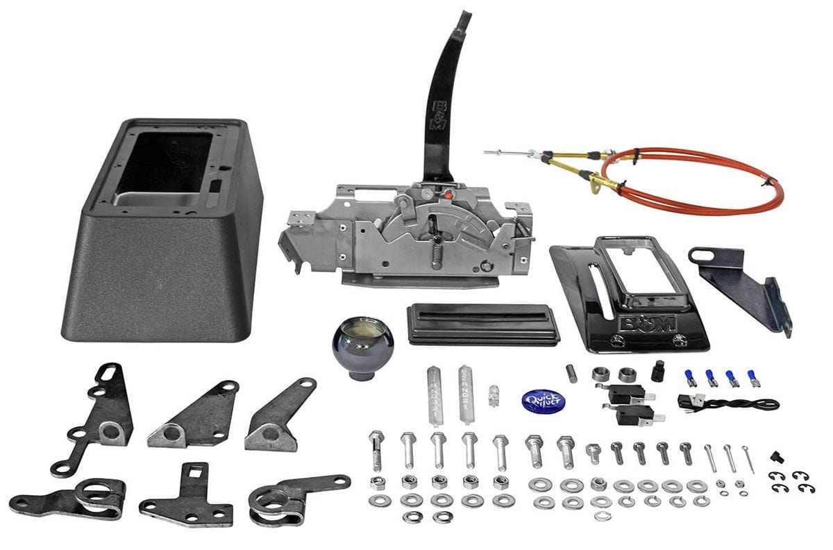 B&M B&M Quicksilver 3&4 Speed Shifter, Black BM81683 SR