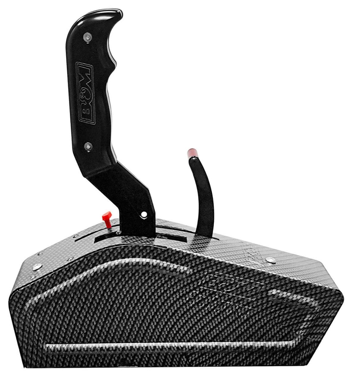 B&M Fits 3 & 4 speed GM, Ford & Chrysler transmissions, Pistol grip, Blac B&M Stealth Pro Ratchet Shifter BM81119 SR
