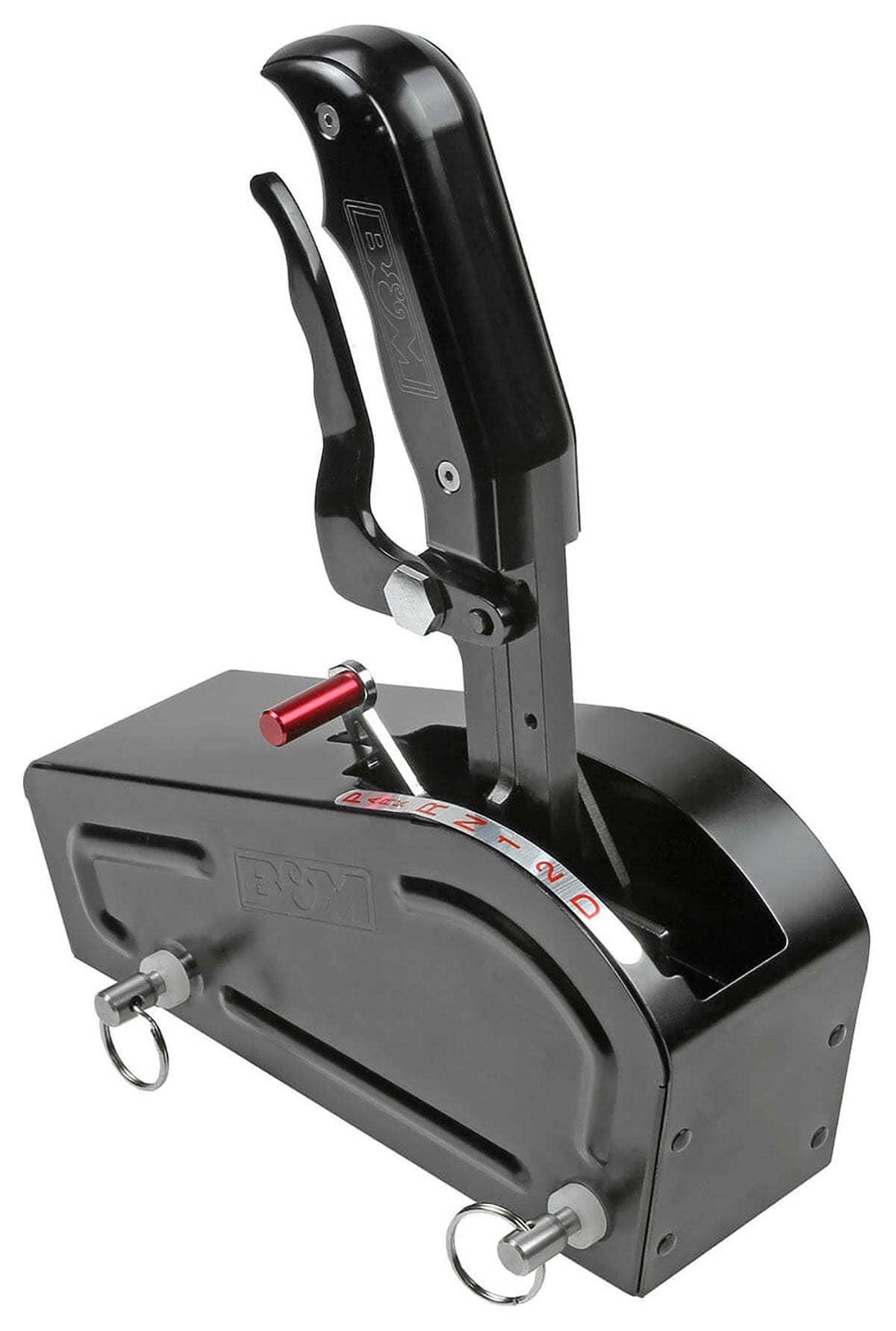 B&M Fits GM 3 & 4 speed Automatic Transmissions, Black anodised finish B&M Stealth Magnum Grip Pro Stick Shifter BM81052 SR