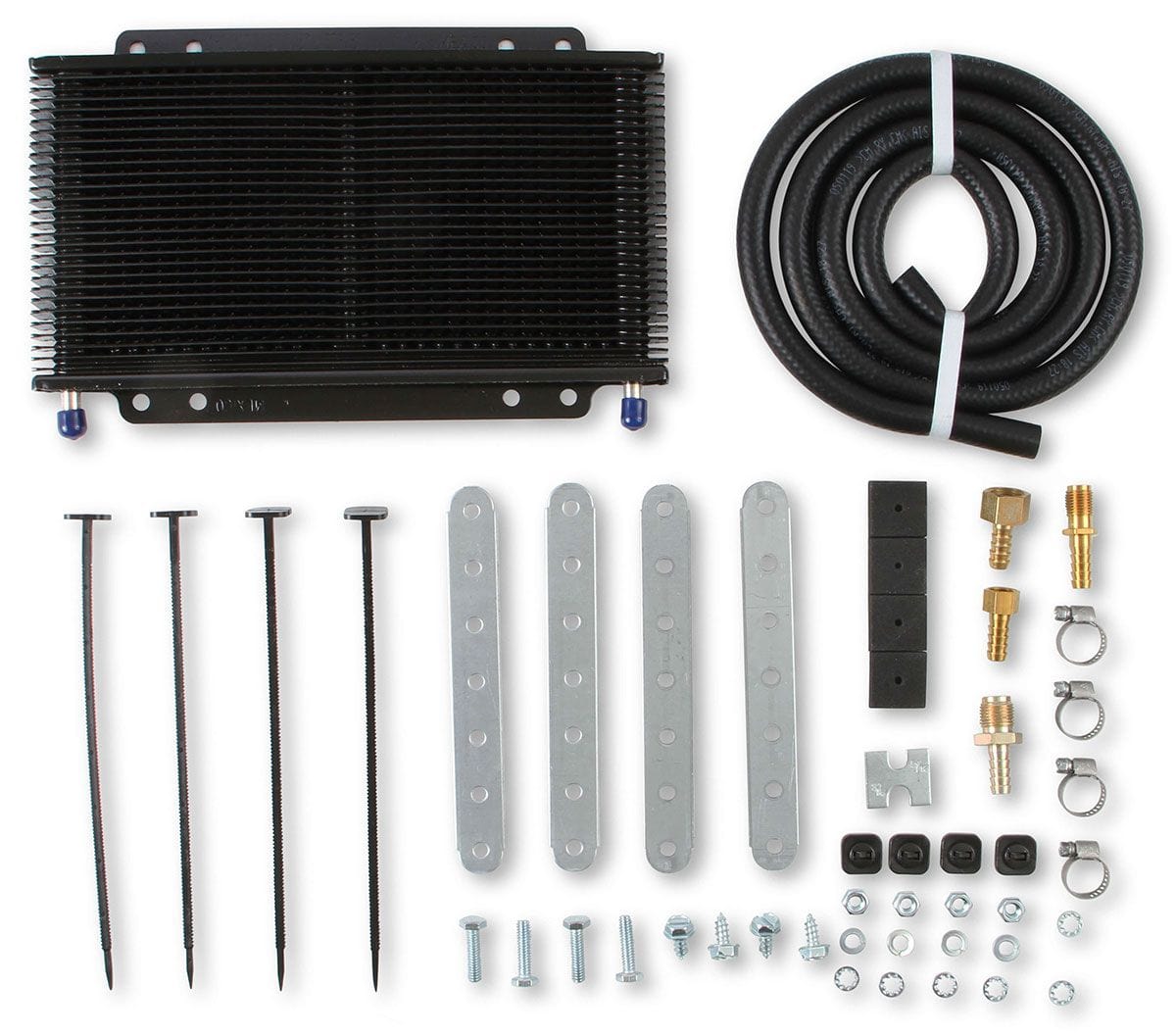 B&M Rated At 9,800 BTU, 11" x 5-3/4" x 3/4" (280 x 146 x 19mm) B&M Automatic Transmission SuperCooler BM70255 SR