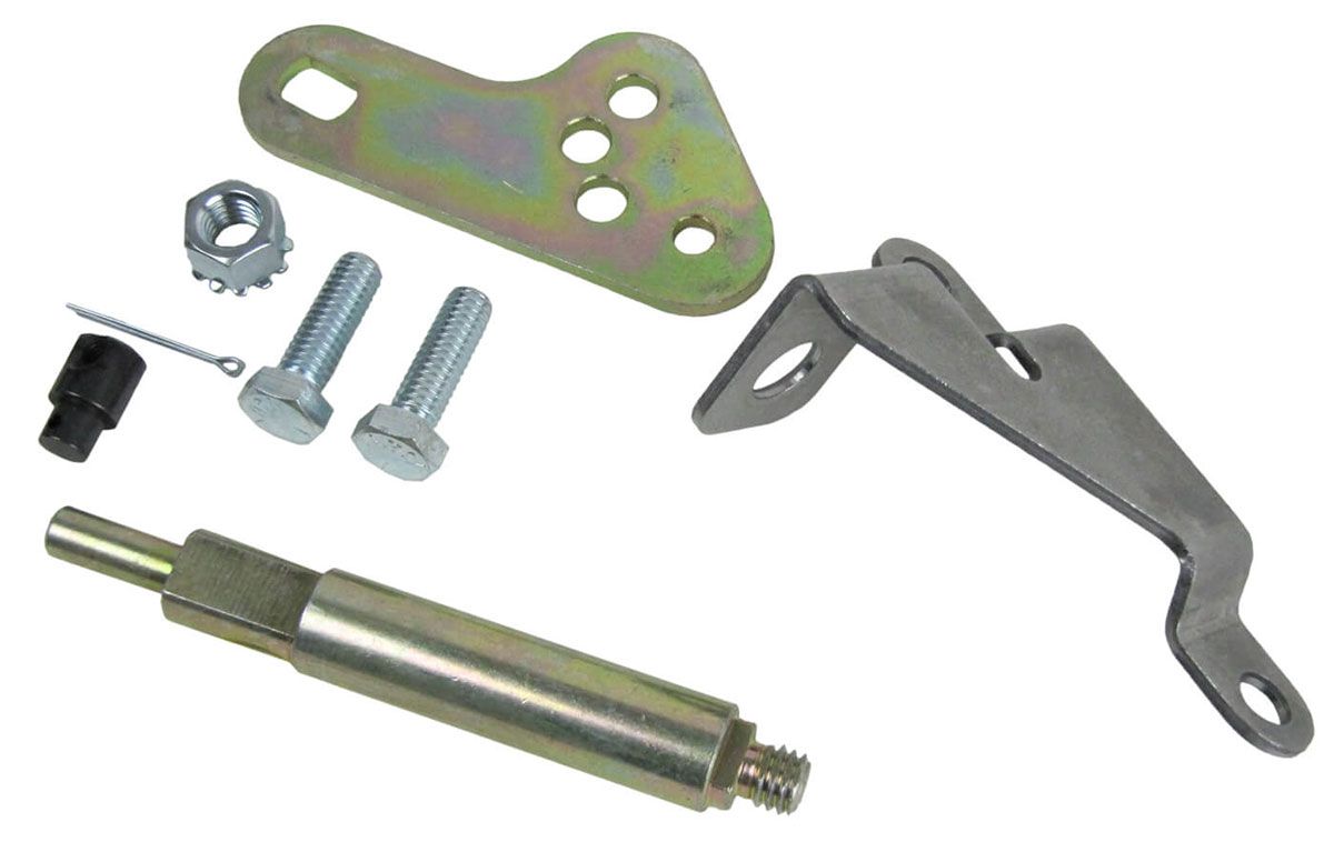 B&M Suit GM 1962-'73 Powerglide With Out T.V. Hole B&M Transmission Bracket & Lever Kit BM70497 SR