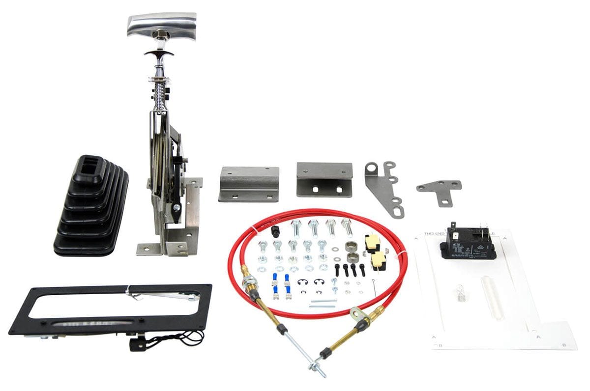 B&M Suit GM 1982-92 Camaro & Firebirds, Ratchet 3 & 4 Speed Shifter B&M Console Megashifter BM80692 SR