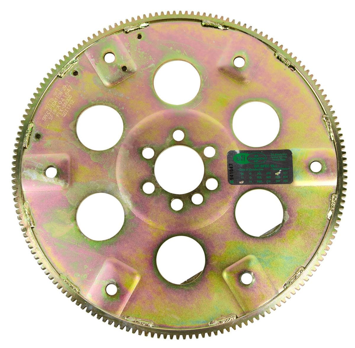 B&M Suit Late model SB Chev '86-'94 With 1-Piece Rear Seal, 168 Tooth, Ex B&M Flexplate - SFI 29.1 Approved BM20239 SR