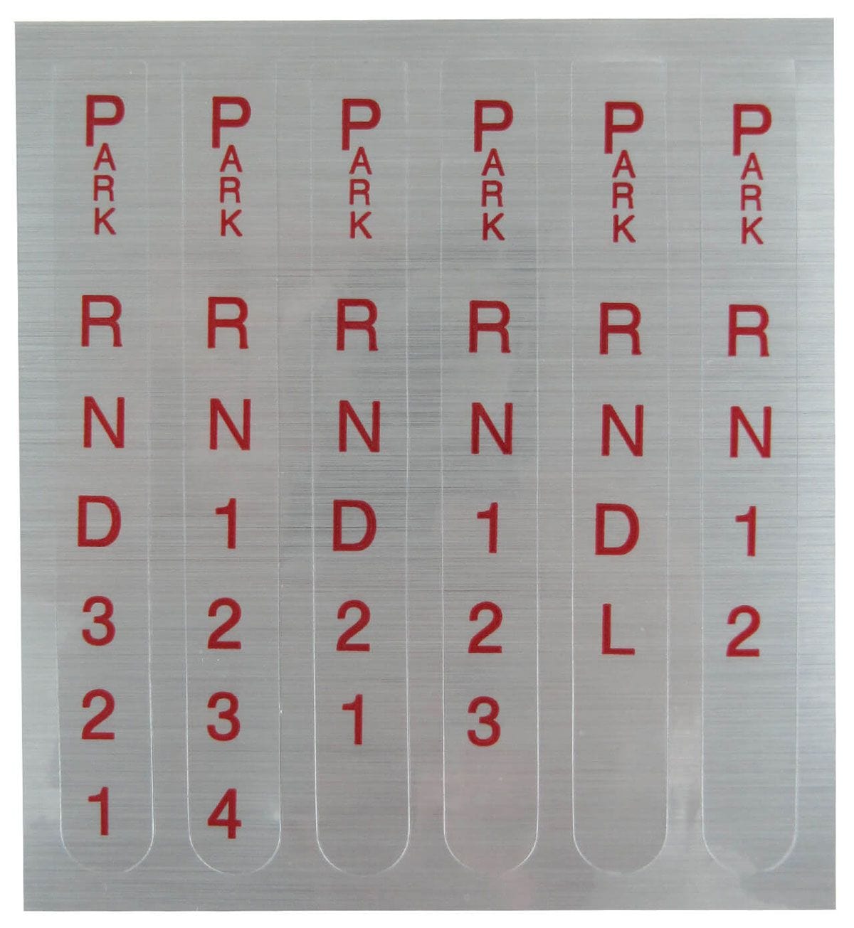 B&M Suit Pro Ratchet Shifters B&M Replacement Shifter Indicator Window Decal BM80848 SR