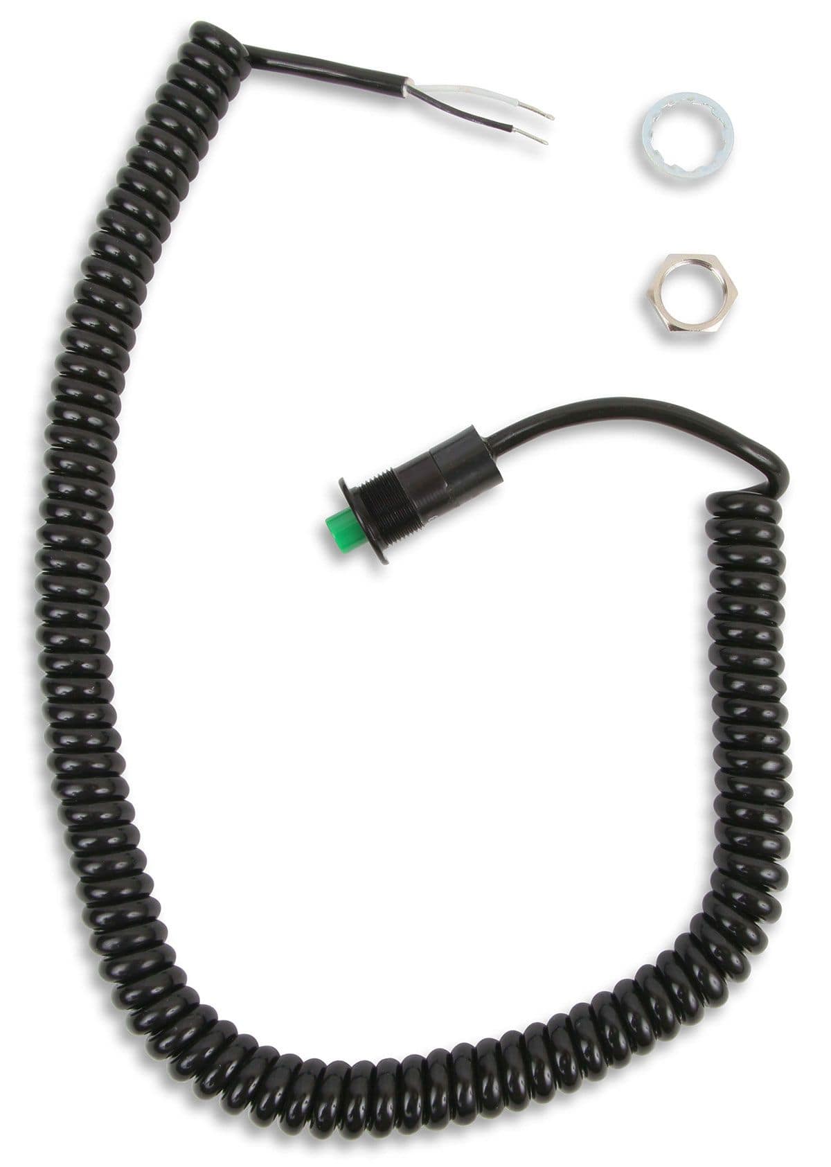 B&M With Spiral Cord B&M Standard Remote Switch, Green Button BM46003 SR