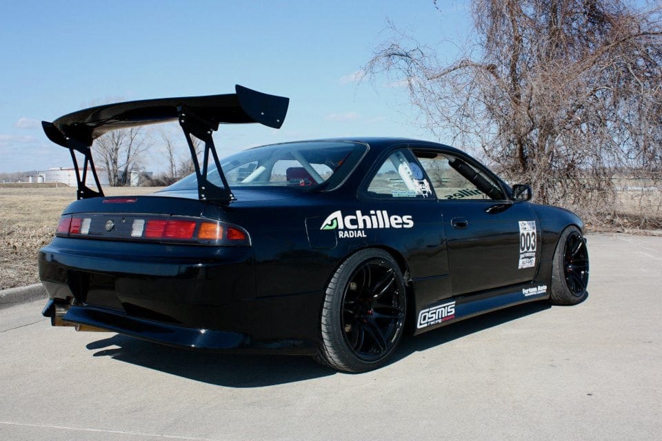 BCL - Big Country Labs Wing Kits Corner mount - Street / Carbon Fiber / 1700mm S14 240SX Atmosphere Demolisher - Complete Kit SR