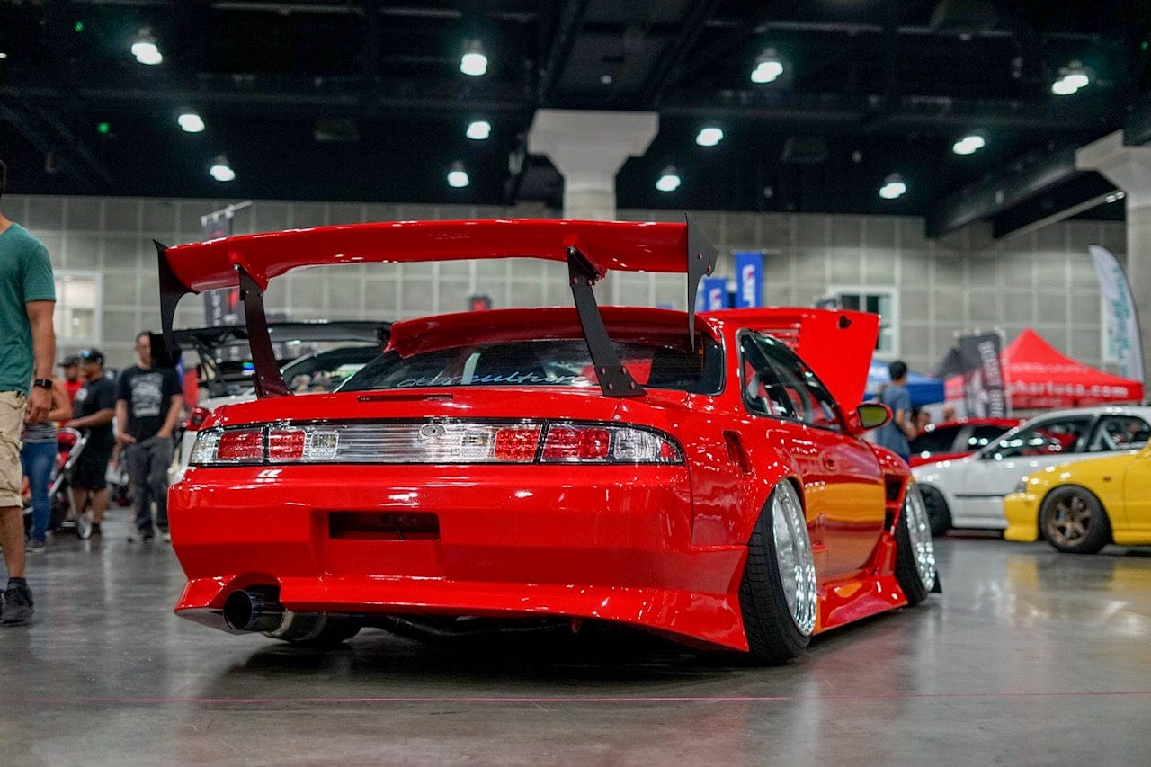 BCL - Big Country Labs Wing Kits Corner mount - Street / Fiberglass / 1700mm S14 240SX Atmosphere Demolisher - Complete Kit SR
