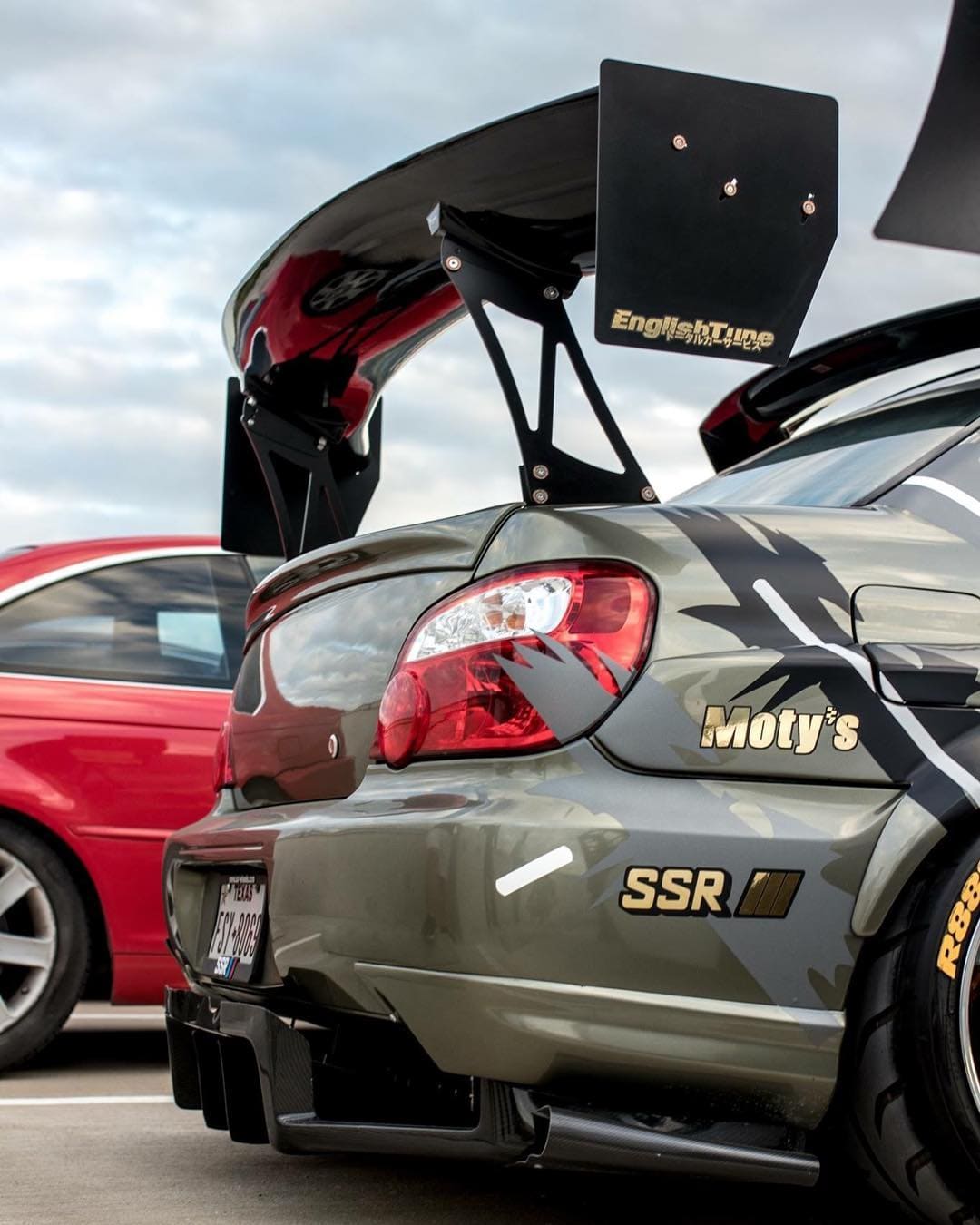 BCL - Big Country Labs Wing Kits FD / Honeycomb Carbon Fiber / 1850mm Subaru WRX/STI Atmosphere Demolisher - Complete Kit SR