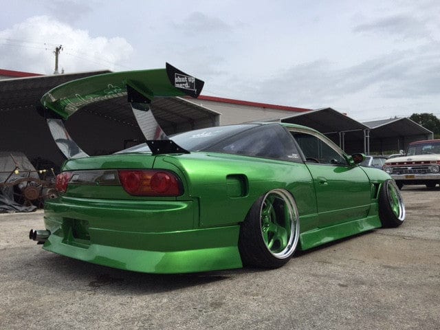 BCL - Big Country Labs Wing Kits Flat Mount + Street / Honeycomb Carbon Fiber / 1700mm S13 240SX Atmosphere Demolisher - Complete Kit SR
