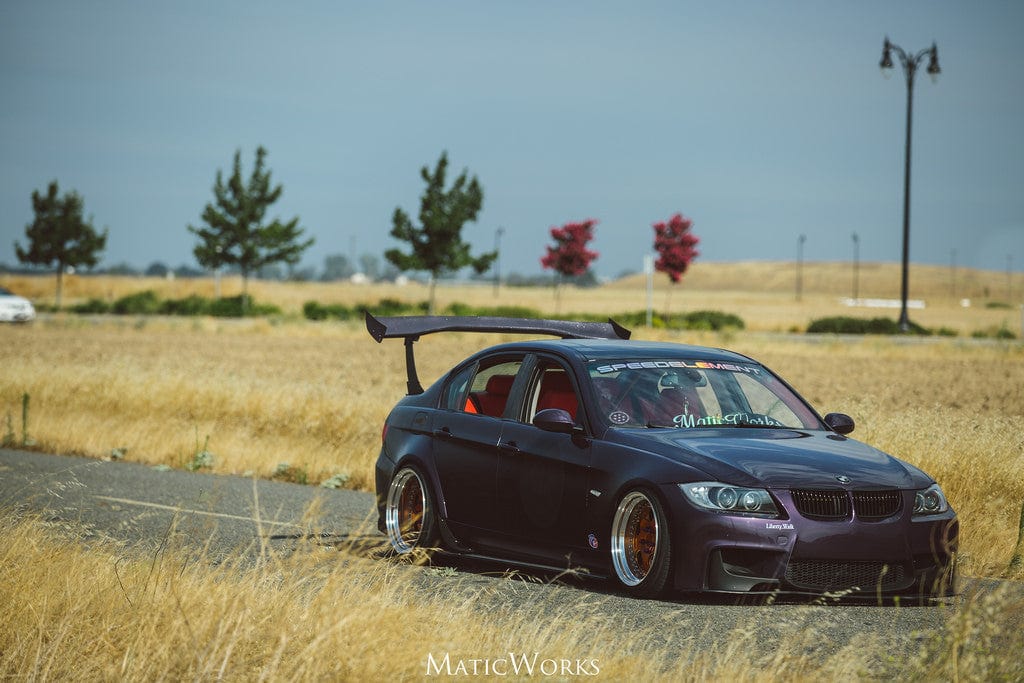 BCL - Big Country Labs Wing Kits FLUX - Manly / Fiberglass / 1850mm BMW Atmosphere Demolisher - Complete Kit SR
