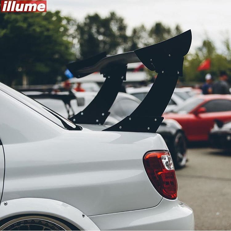 BCL - Big Country Labs Wing Kits FLUX - Manly / Fiberglass / 1850mm Subaru WRX/STI Atmosphere Demolisher - Complete Kit SR