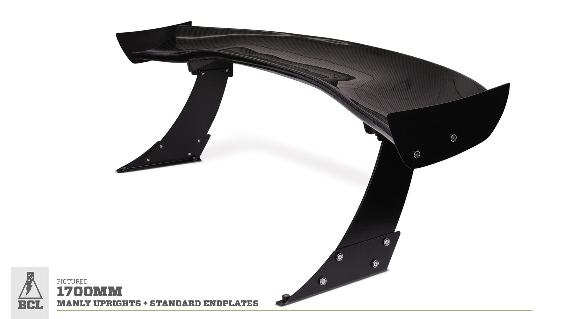 BCL - Big Country Labs Wing Kits Manly / Fiberglass / 1850mm NB Mazda Miata / MX5 Atmosphere Demolisher - Complete Kit SR