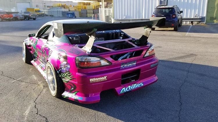 BCL - Big Country Labs Wing Kits Manly / Honeycomb Carbon Fiber / 1700mm S15 Silvia Atmosphere Demolisher - Complete Kit SR