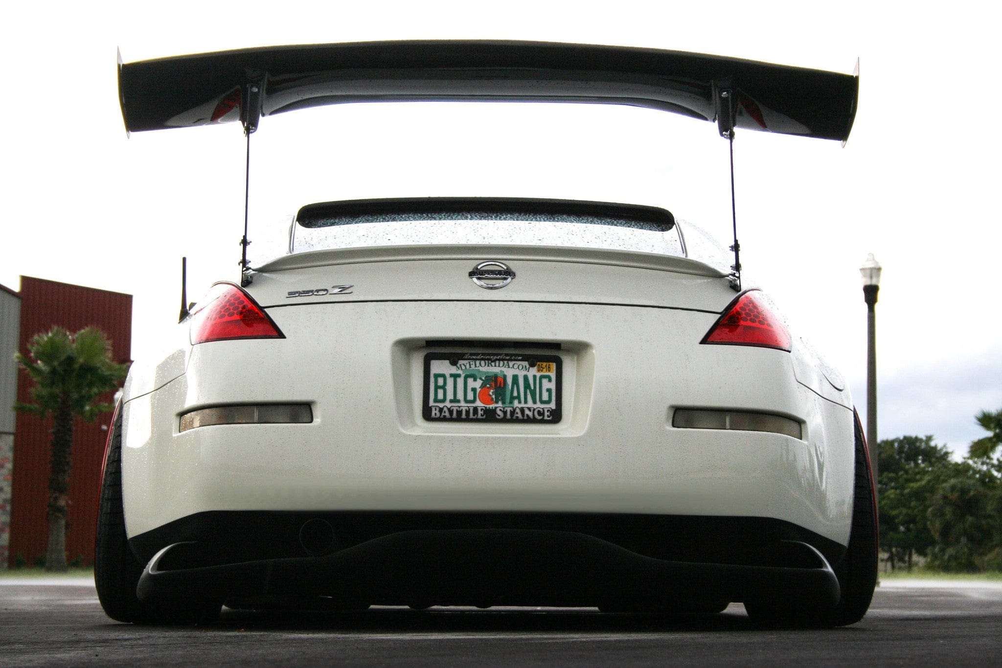 BCL - Big Country Labs Wing Kits Manly / Honeycomb Carbon Fiber / 1850mm 350Z Atmosphere Demolisher - Complete Kit SR