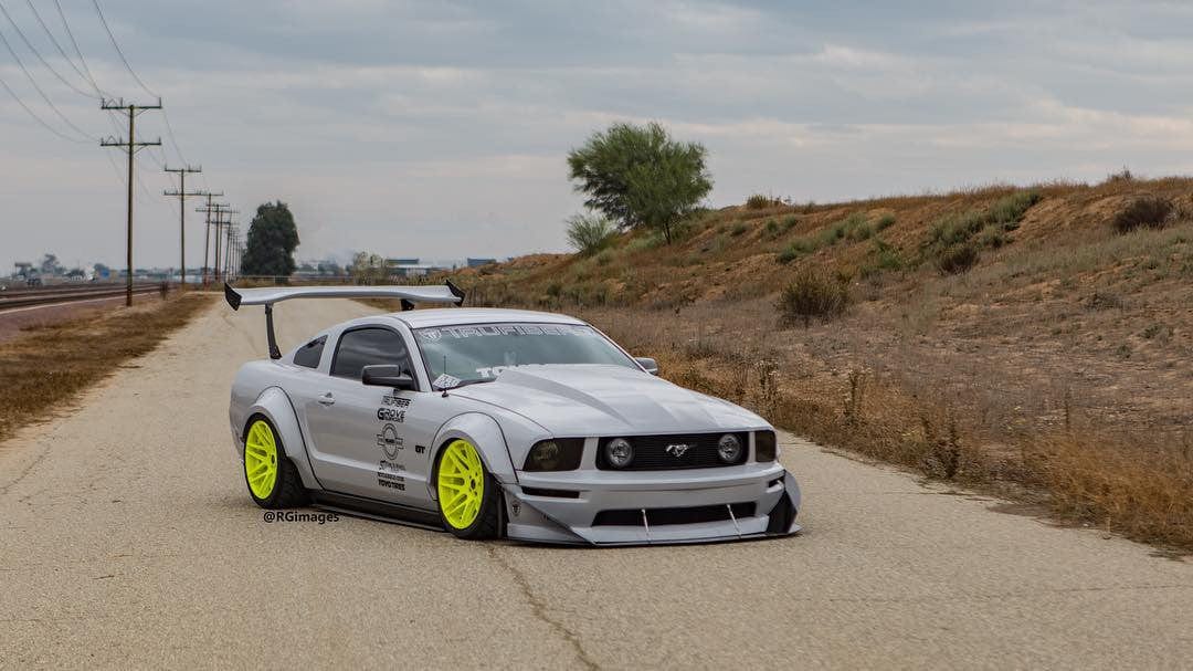 BCL - Big Country Labs Wing Kits Street / Carbon Fiber / 1700mm Mustang Atmosphere Demolisher - Complete Kit SR