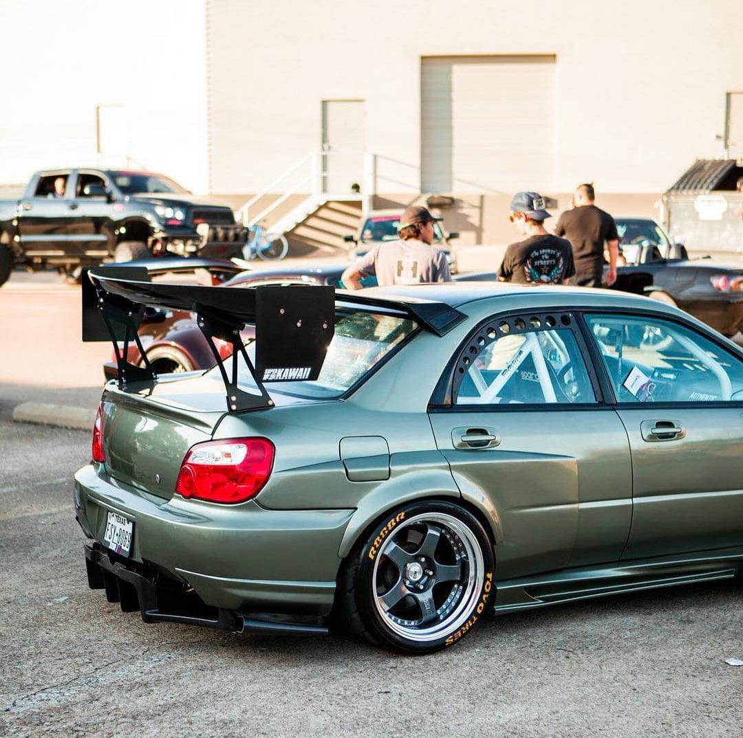 BCL - Big Country Labs Wing Kits Street / Carbon Fiber / 1700mm Subaru WRX/STI Atmosphere Demolisher - Complete Kit SR