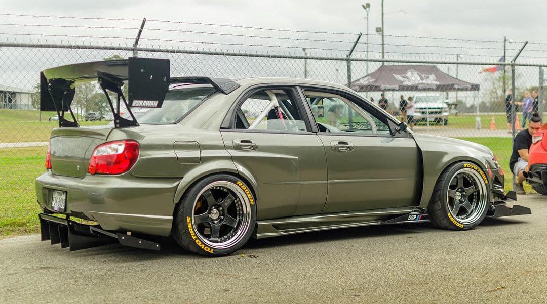 BCL - Big Country Labs Wing Kits Street / Fiberglass / 1850mm Subaru WRX/STI Atmosphere Demolisher - Complete Kit SR